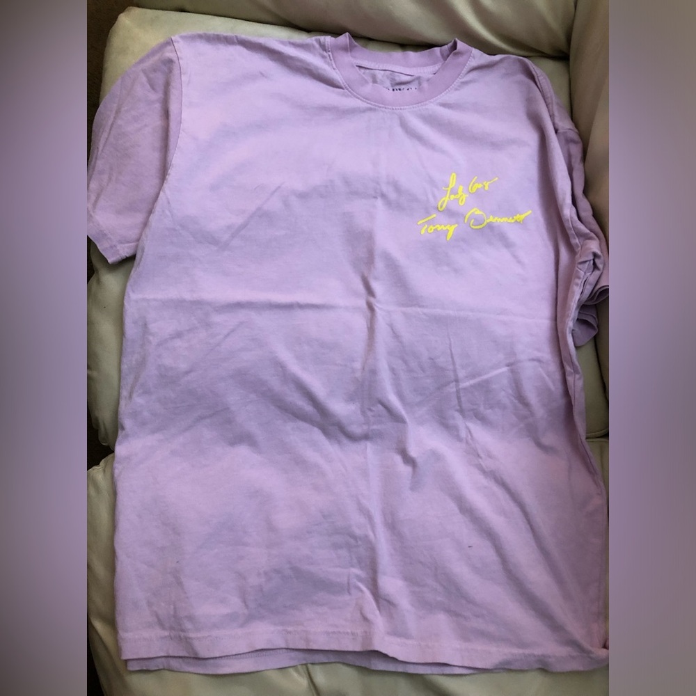 NWOT Lady Gaga Tony Bennett love for sale t shirt